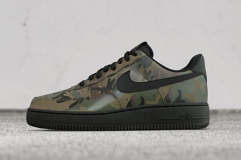 nike camo reflective air force 1