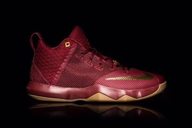 Red and gold lebrons online