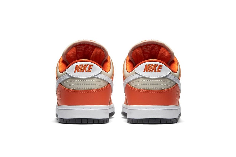 nike dunk low orange box