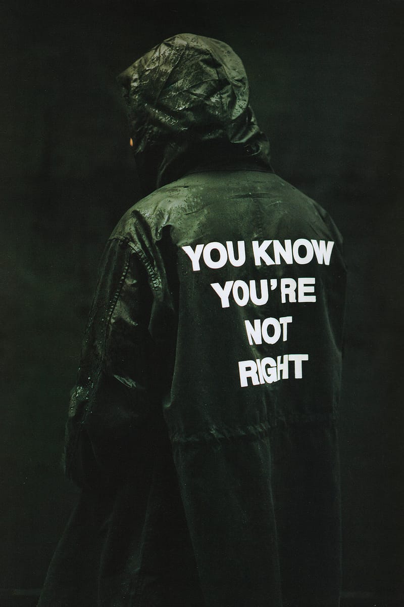 NUMBER (N)INE 2016 Fall/Winter Editorial by 'GRIND' Magazine