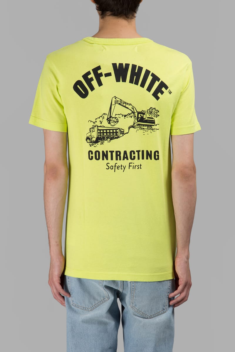 Off white contracting on sale hoodie