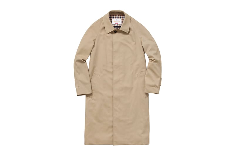 Trench hot sale coat supreme