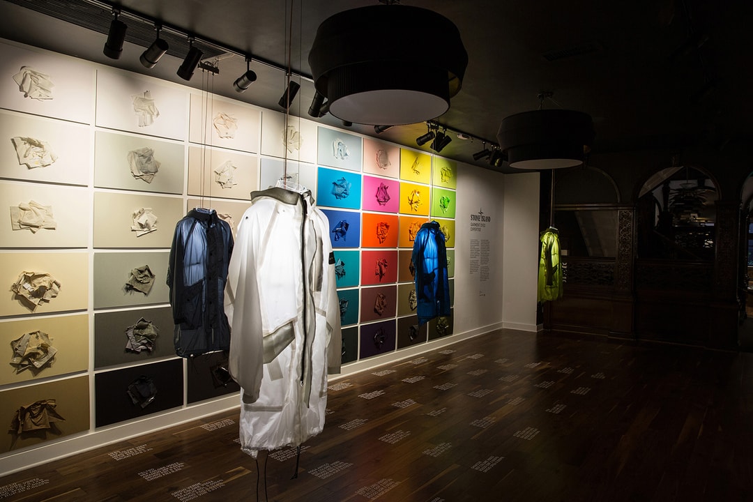 Stone Island Garment Dyed Expertise Exhibition At UBIQ | Hypebeast