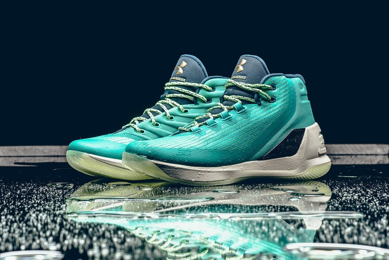 Under Armour Curry 3 Reign Water Jump Shot | Hypebeast