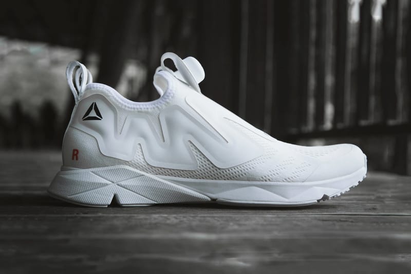 Vetements x Reebok White Pump Collaboration Sneaker | Hypebeast