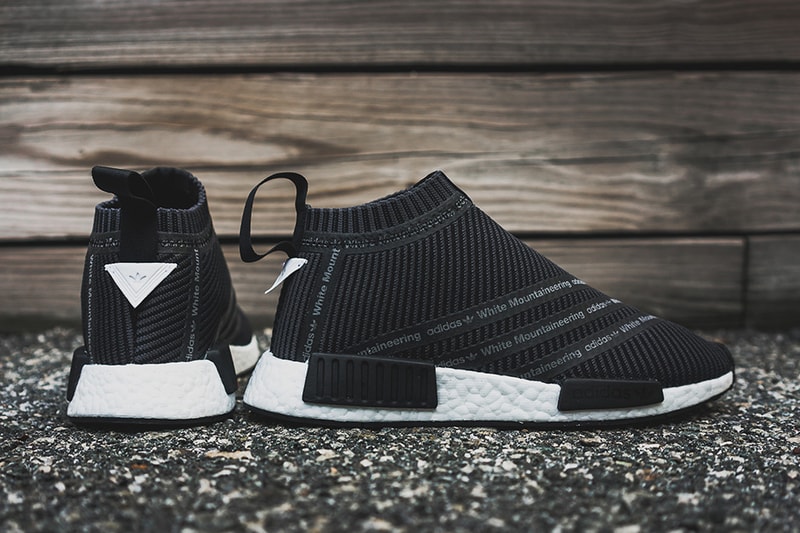 White Mountaineering x adidas NMD City Sock Black | Hypebeast