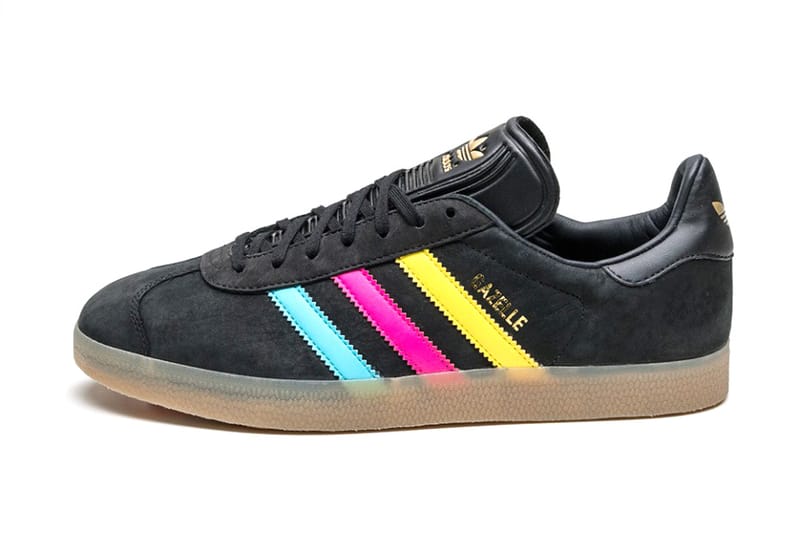 adidas gazelle no stripes