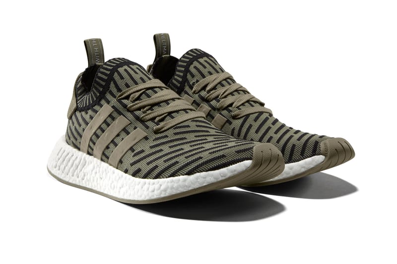 Green adidas outlet nmd r2