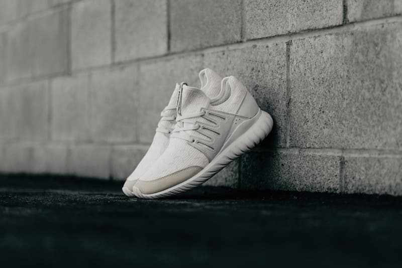 adidas tubular radial white