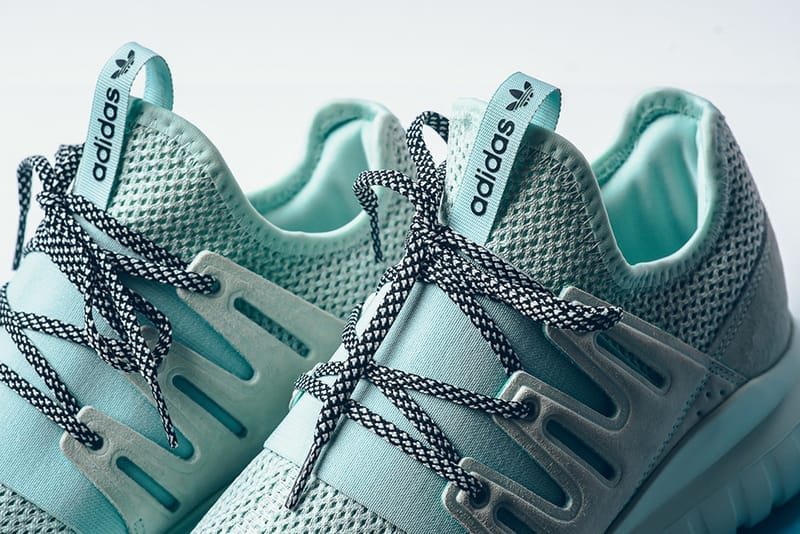 Adidas tubular store mint green