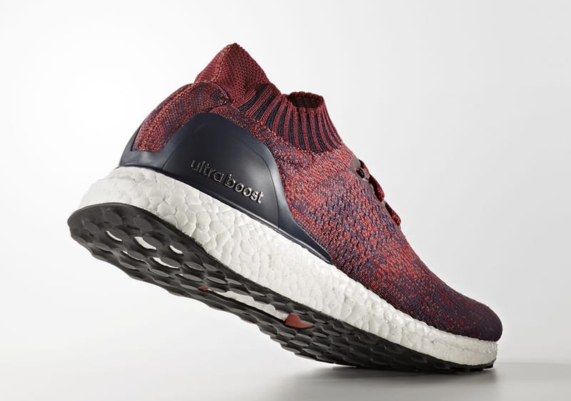 Ultra boost store uncaged maroon