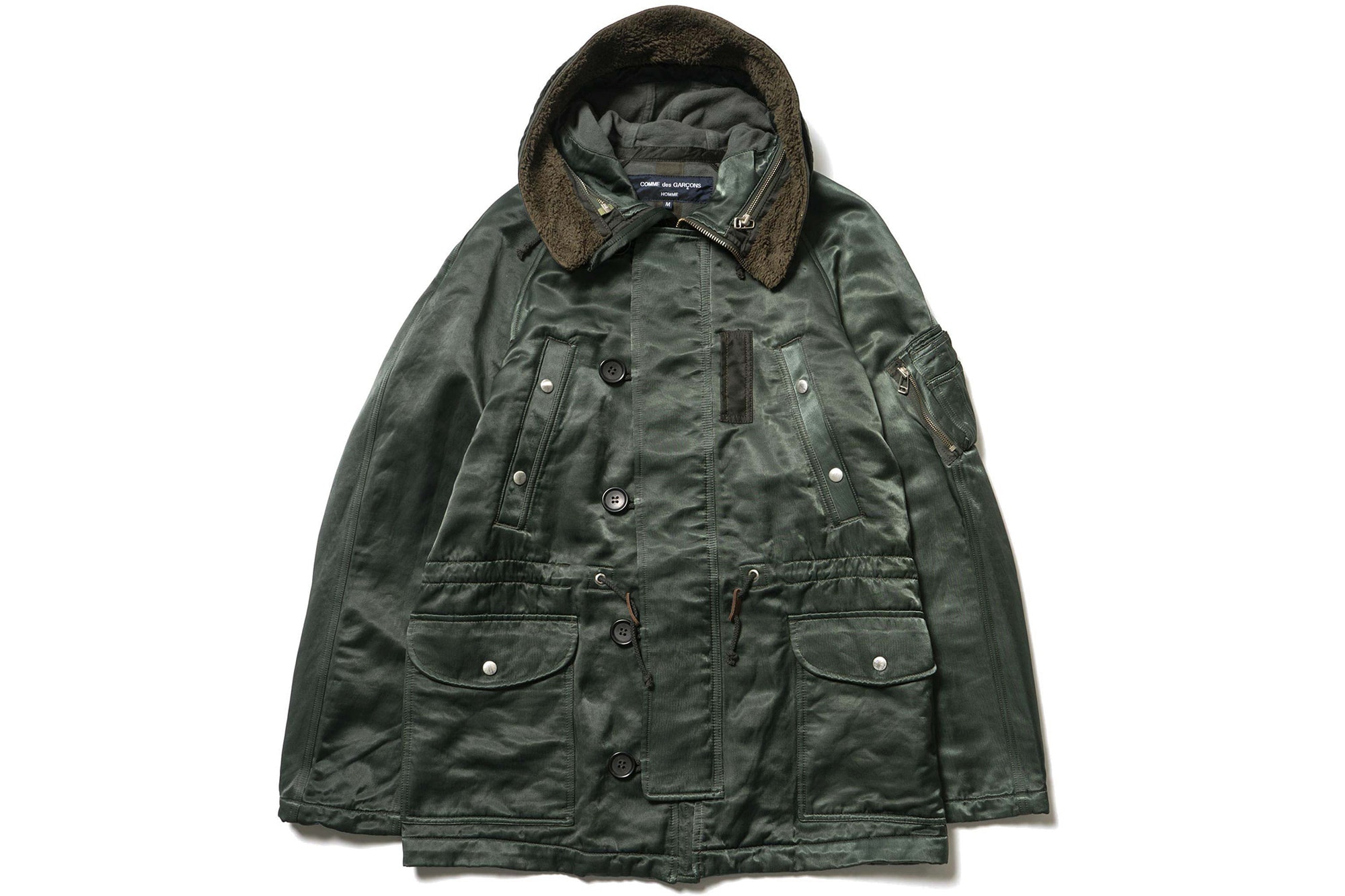 COMME Des GARÇONS Homme New MIlitary Jackets For Fall/Winter 2016 ...