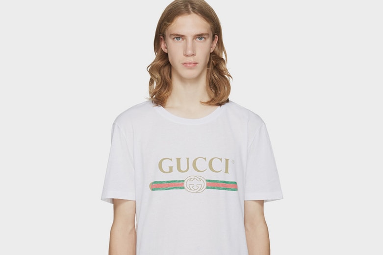 Gucci Printed Logo Tee | Hypebeast