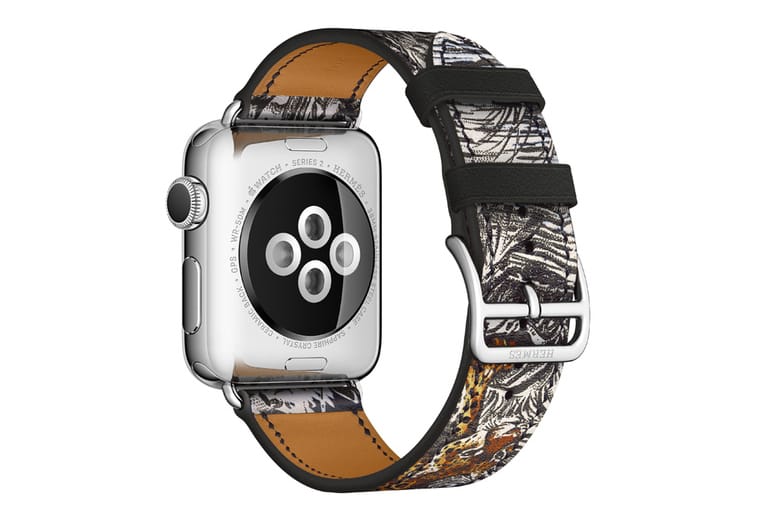 Herm s Releases an Exclusive Apple Watch With Silk Scarf Design