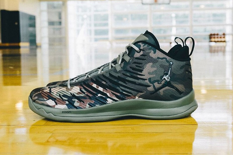 Jordan on sale superfly camo