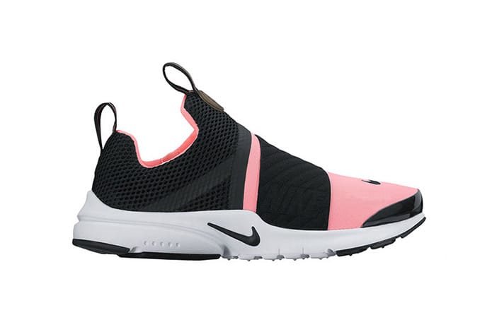 Nike air presto extreme womens black hot sale and white