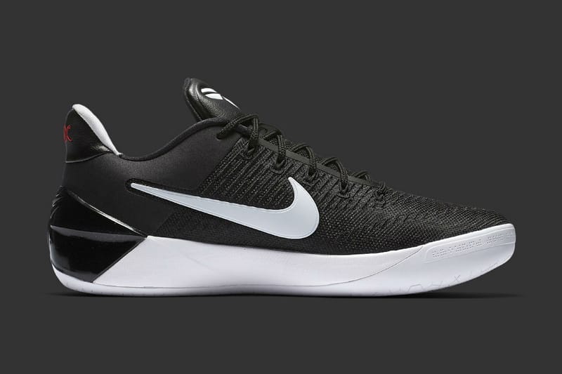 Kobe ad shoes black and white best sale