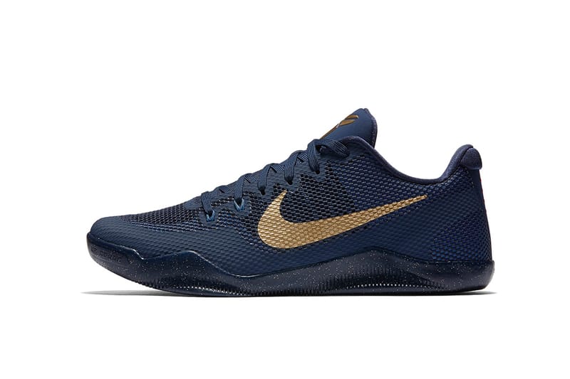 Kobe 11 hotsell white and gold