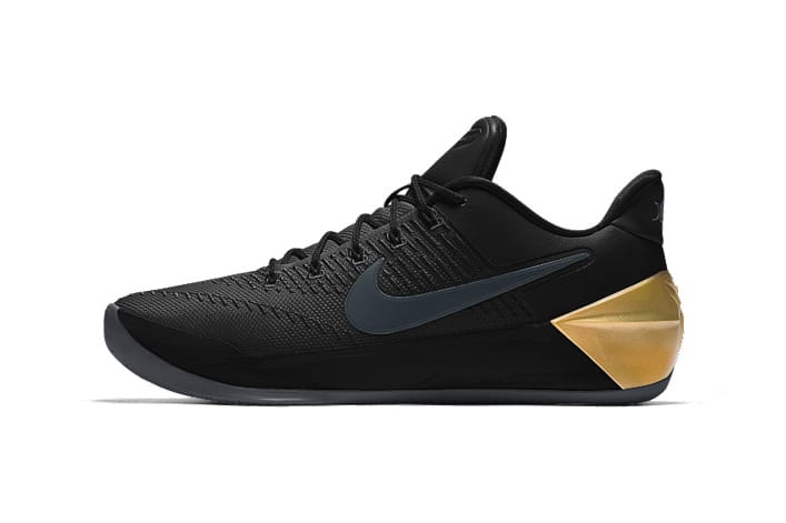 Kobe ad mid hot sale black and gold