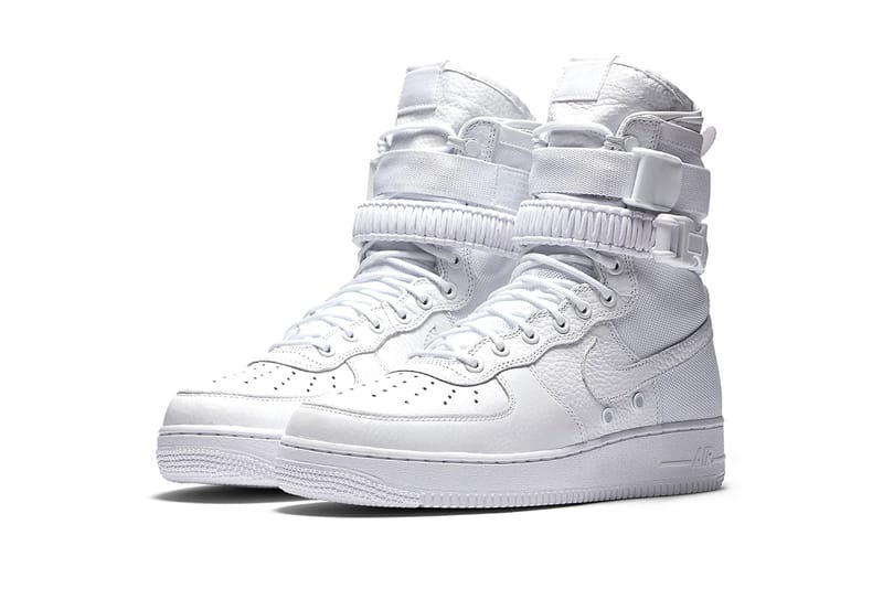 Nike sf af1 high black cheap and white