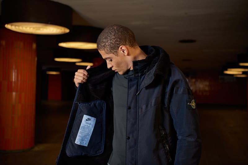 激レア NIKELAB x Stone Island Windrunner-