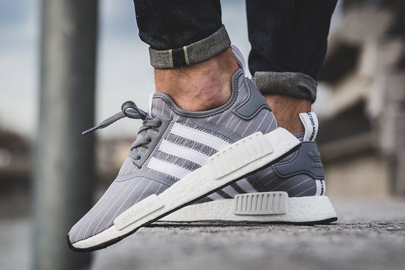 Nmd japan shop grey on feet