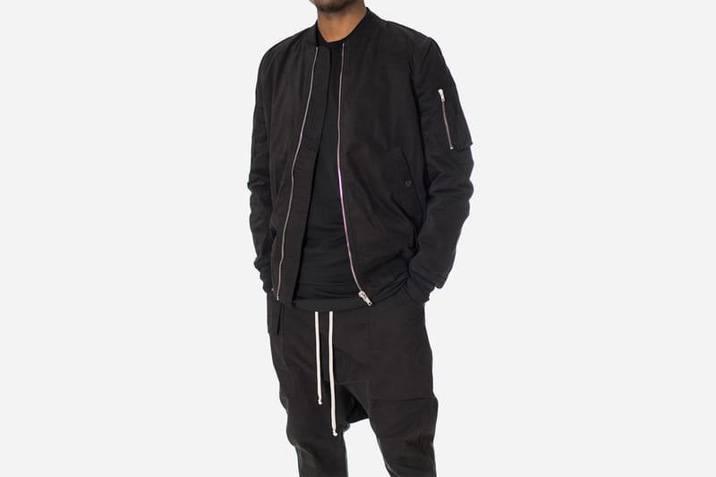 Rick Owens DRKSHDW Padded Flight Jacket | Hypebeast