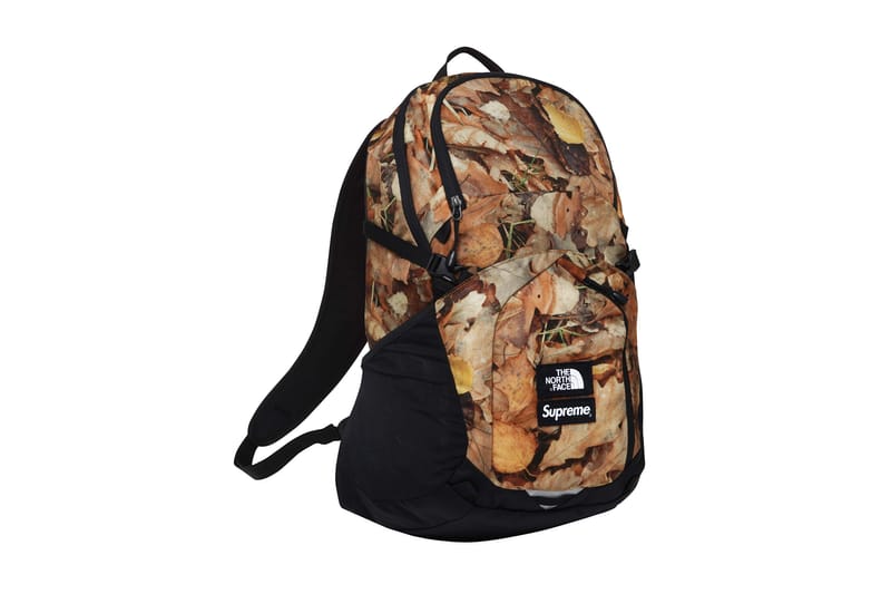 Supreme north deals face camo backpack