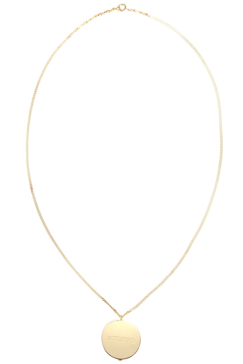Vetements Releases Grinder Pendant Necklace HYPEBEAST