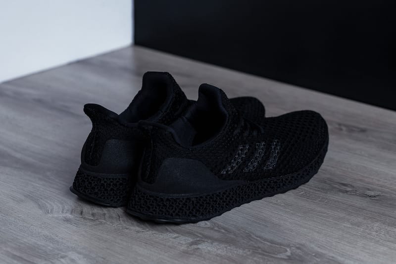 Adidas 3d runner triple black sale