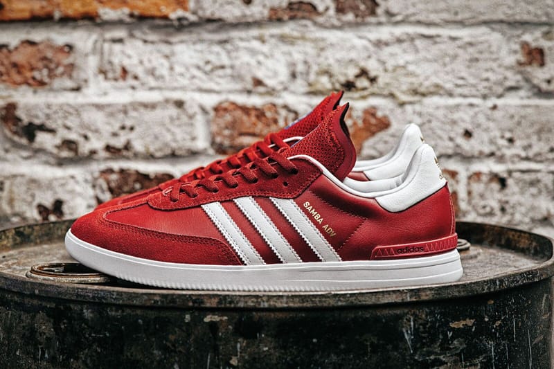 adidas Samba ADV Burgundy Hypebeast