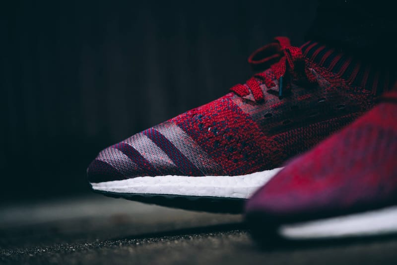 Ultra boost shop uncaged mystery red