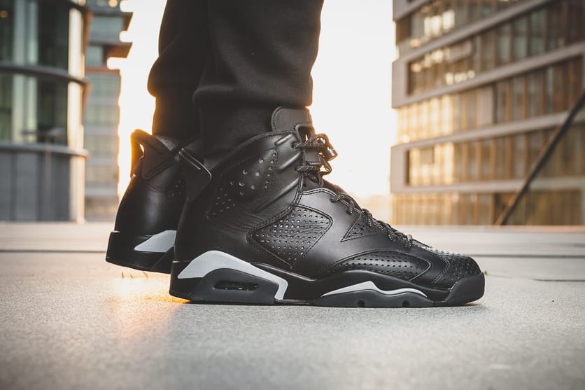 Air Jordan 6 “Black Cat” On Feet Look | Hypebeast