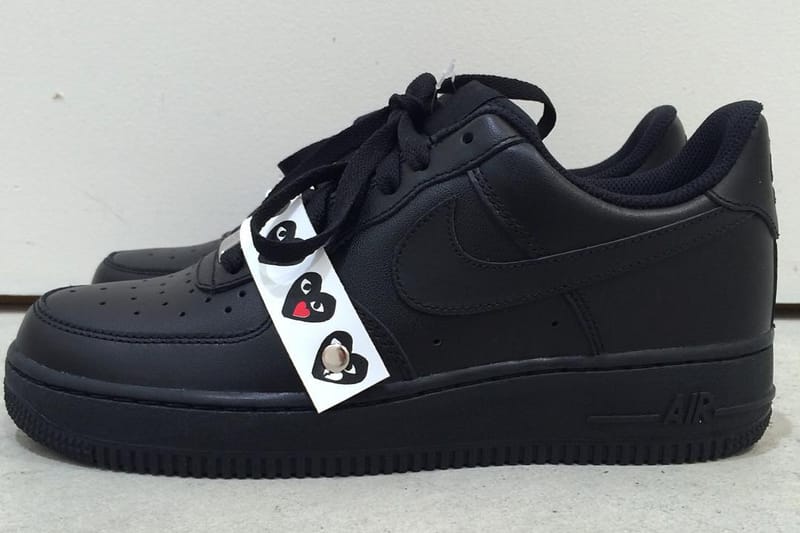 Nike air force one x comme des garcons best sale