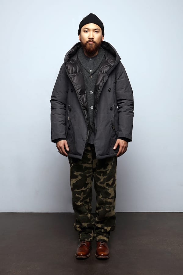 Creep by Hiroshi Awai Puffer top down vest