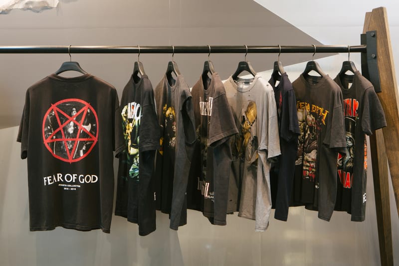 Fear of God 4th vintage tee  vision