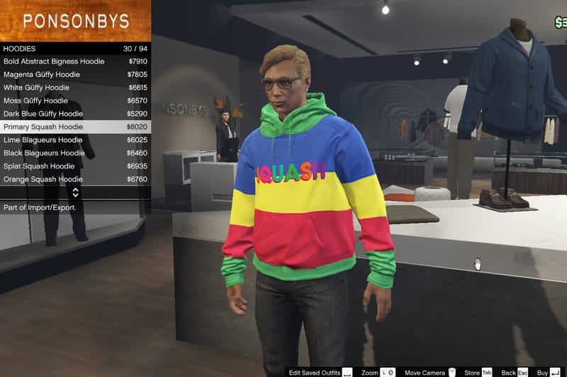 Gta 5 shop hypebeast outfits