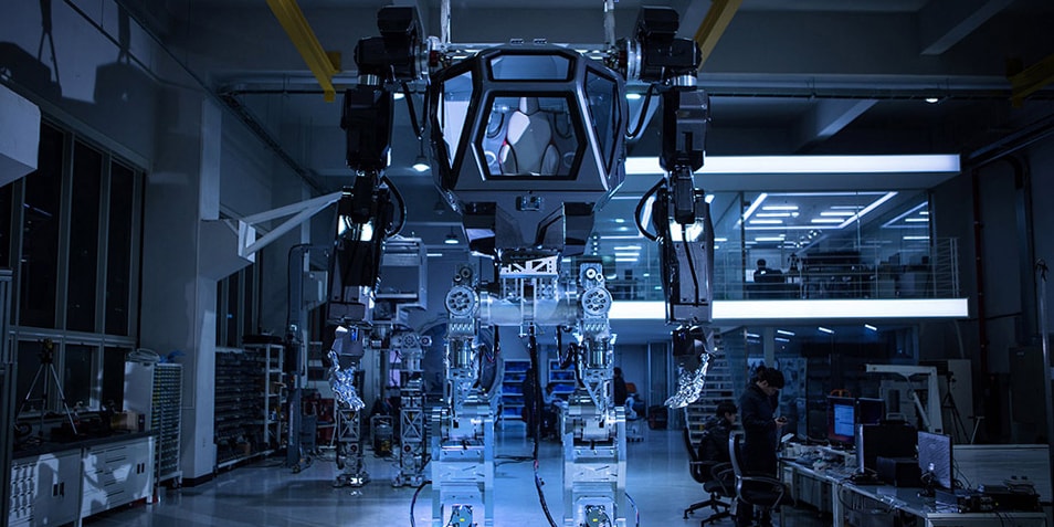 Этот роботизированный костюм Hankook Mirae Method-2 высотой 13 футов делает реальностью Робокопа и механические погрузчики