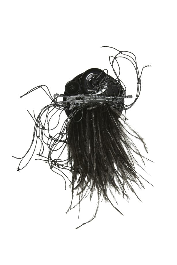 WOOD BUTTON BROOCH BROWN - AVAILABLE NOWHERE : JUDY BLAME