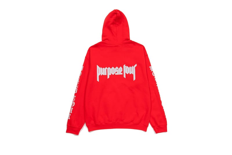 Justin Bieber Purpose Tour 2017 Spring/Summer Collection