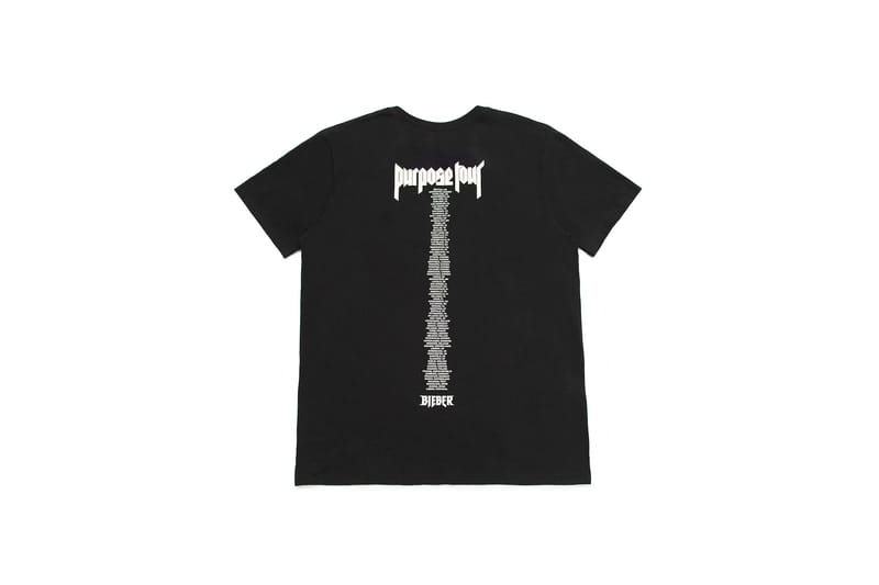Justin Bieber Purpose Tour 2017 Spring/Summer Collection