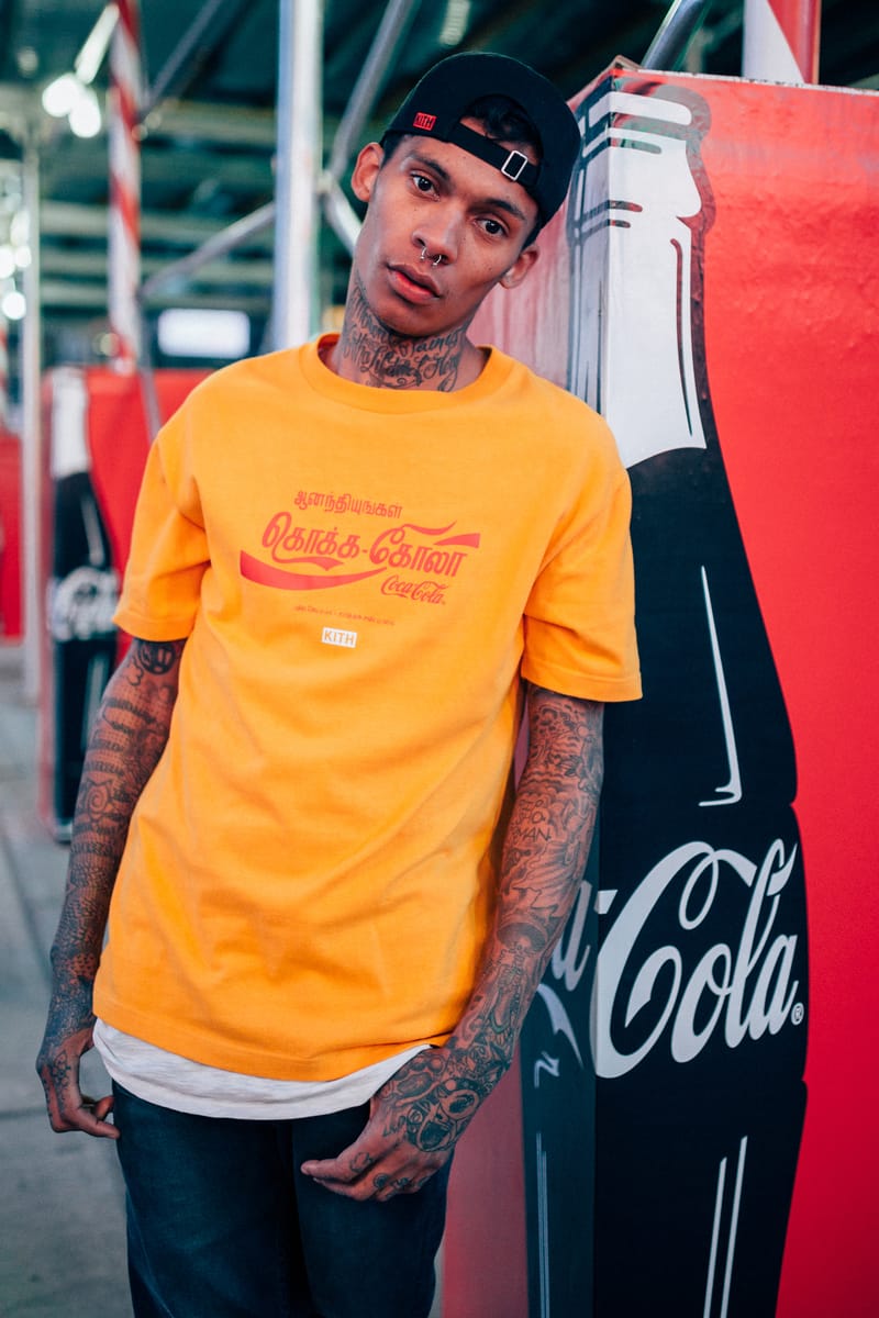 Kith coca 2024 cola shirt