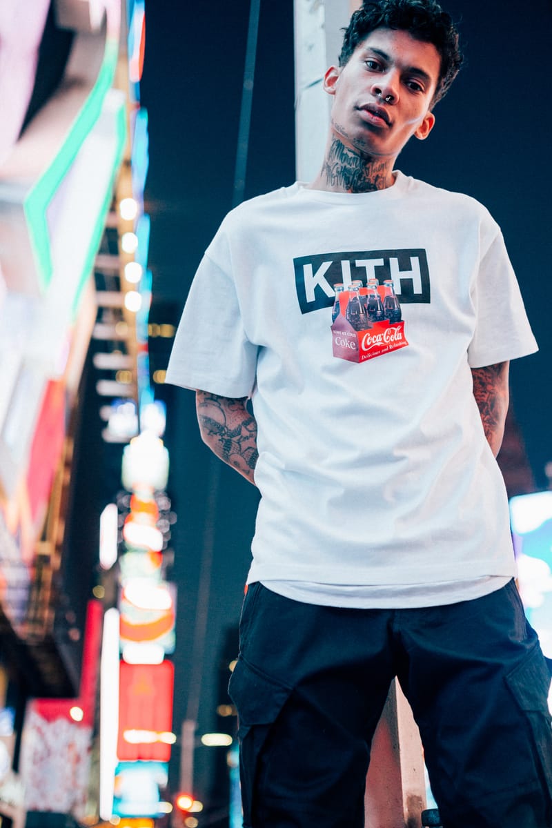 Kith coca shop cola t shirt