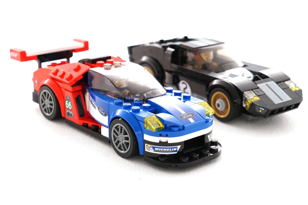 LEGO празднует победу Ford GT в Ле-Мане 24 2016 года, выпустив две версии GT40