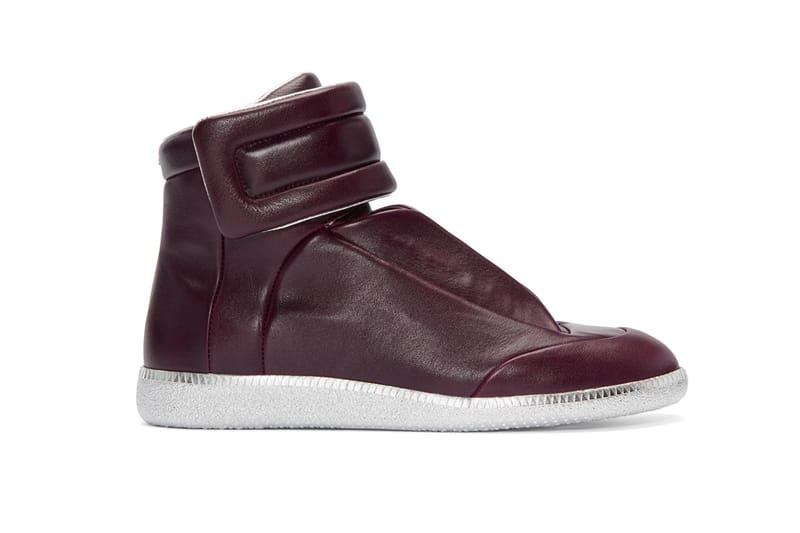 Maison margiela future discount high top sneaker iridescent