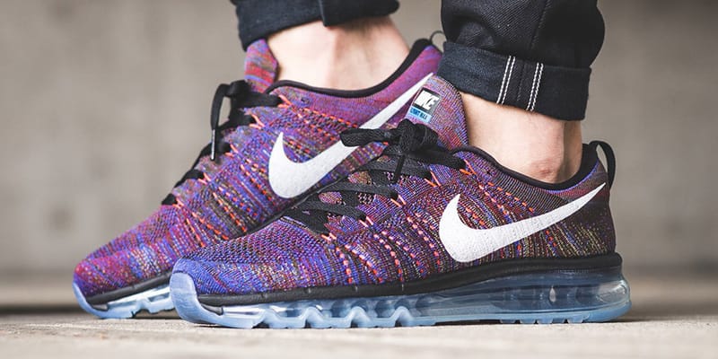 Nike air sale max flyknit purple