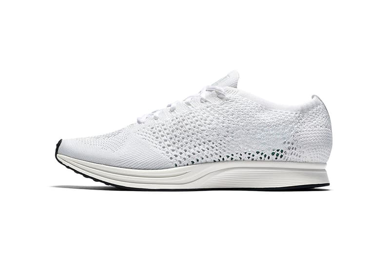 white flyknit