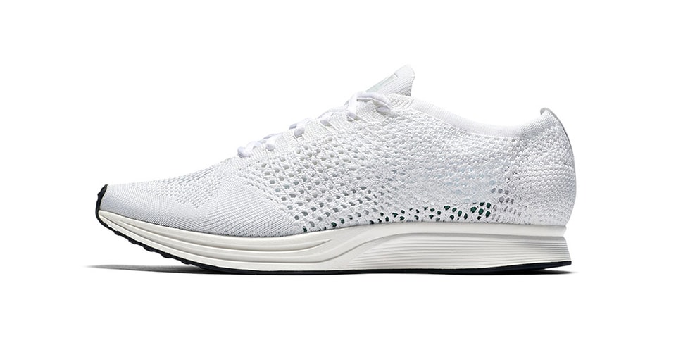 flyknit racer white gum