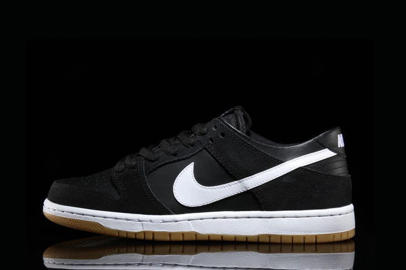 Nike sb zoom dunk hot sale low pro black gum