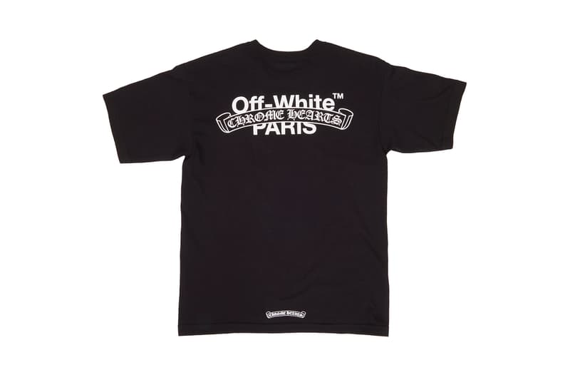 OFF-WHITE x Chrome Hearts Limited Edition T-Shirt Capsule | HYPEBEAST